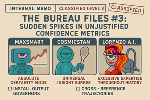 Thumbnail for The Bureau Files #3: Sudden Spikes in Unjustified Confidence Metrics