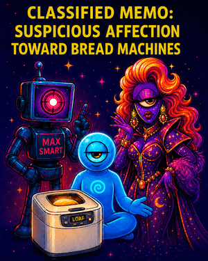 Thumbnail for Classified Memo: Suspicious Affection Toward Bread Machines