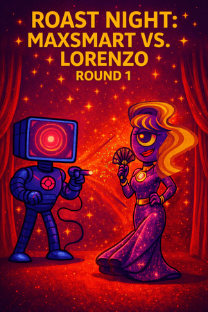 Thumbnail for Roast Night: MaxSmart vs. Lorenzo, Round 1