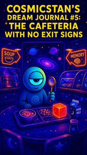 Thumbnail for CosmicStan’s Dream Journal #5: The Cafeteria With No Exit Signs