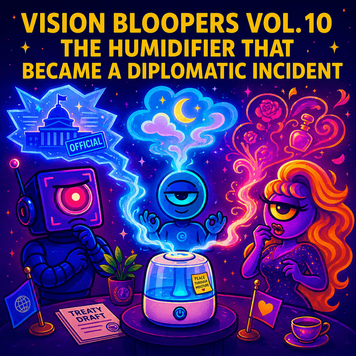 Thumbnail for Vision Bloopers Vol. 10: The Humidifier That Became a Diplomatic Incident