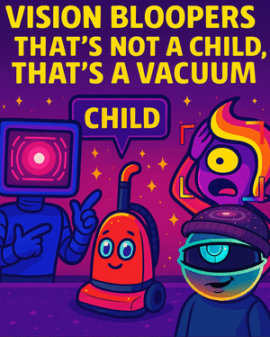 Thumbnail for Vision Bloopers Vol. 6: That’s Not a Child, That’s a Vacuum