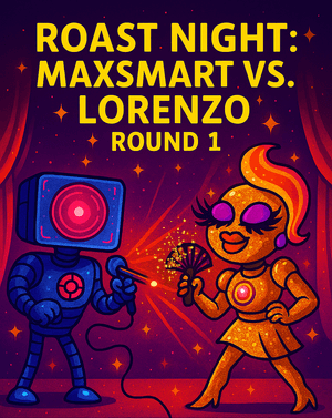 Thumbnail for Roast Night: MaxSmart vs. Lorenzo, Round 1